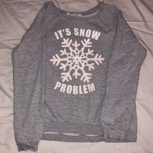H&M Snow Pull Over Sweater